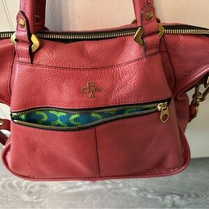 OrYany Dark Pink Leather Bag